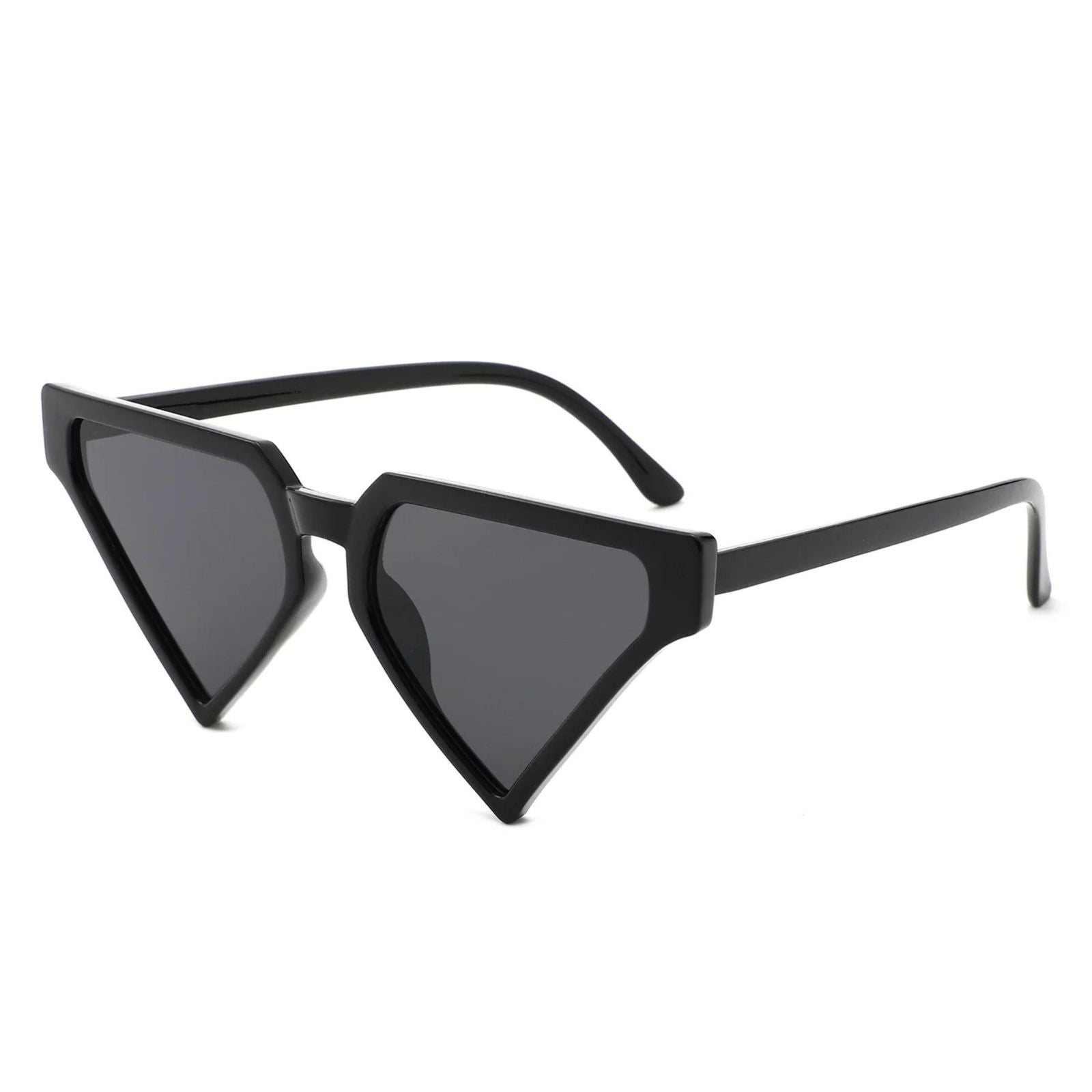 Sunglasses Black Triangle Pointed for Women