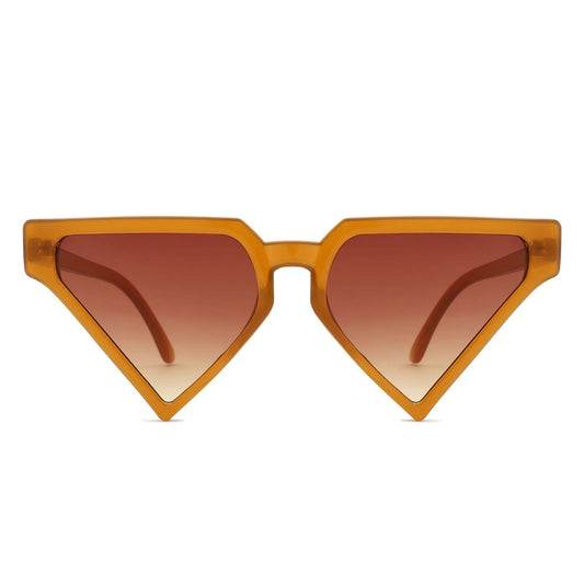 Sunglasses Brown Triangle Pointed for Women