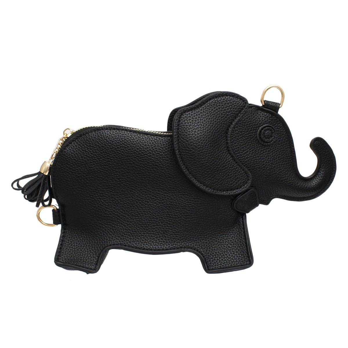 Bag Black Elephant Crossbody Clutch for Women