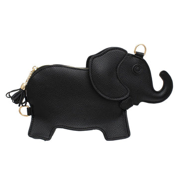 Bag Black Elephant Crossbody Clutch for Women